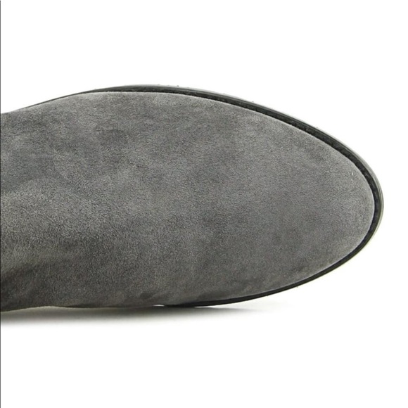 Stuart Weitzman Zip Me Down Boots in Grey - Picture 4 of 4